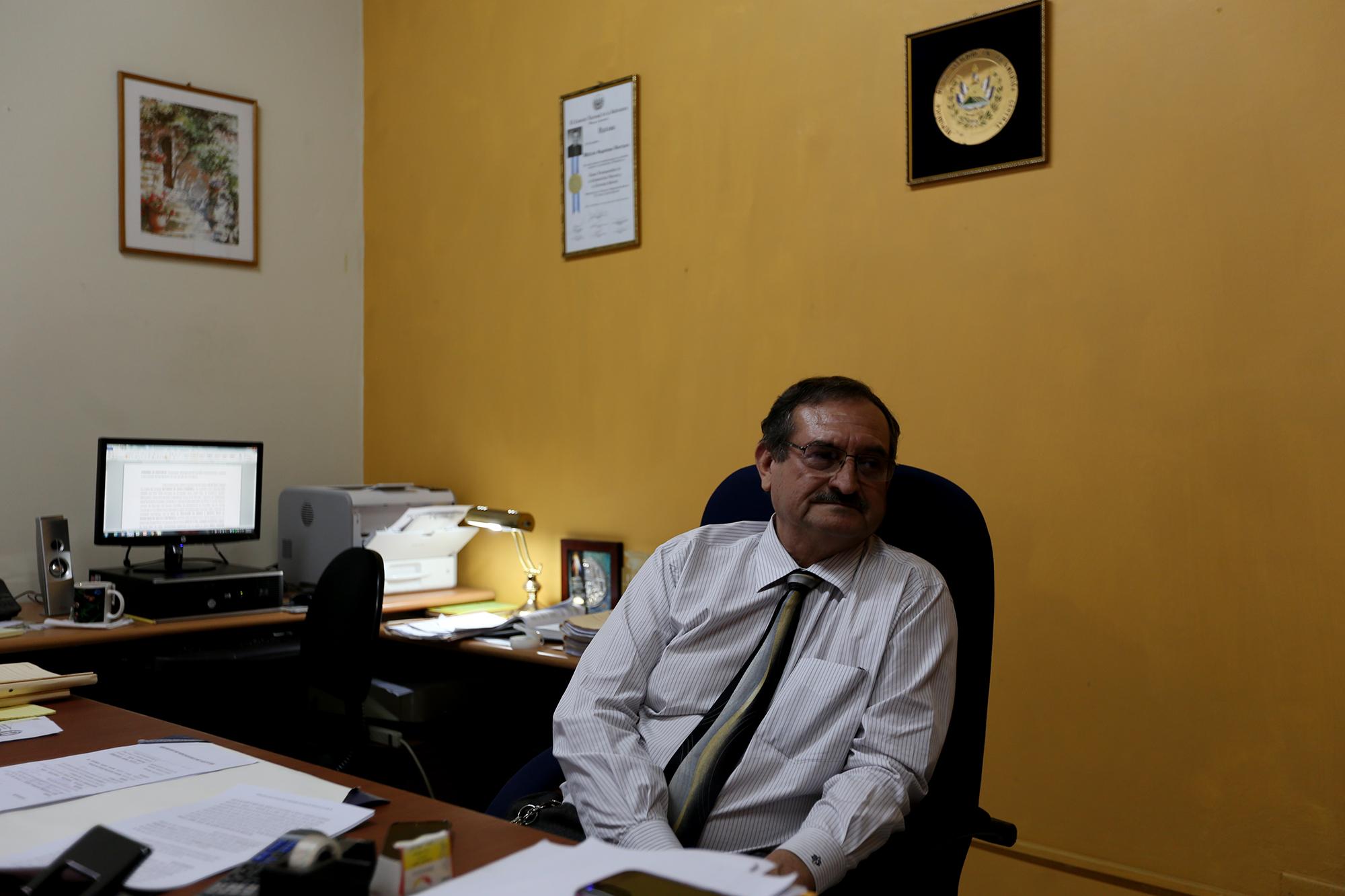 Wilfredo Sagastume. Juez de sentencia de Cojutepeque. Foto: Fred Ramos